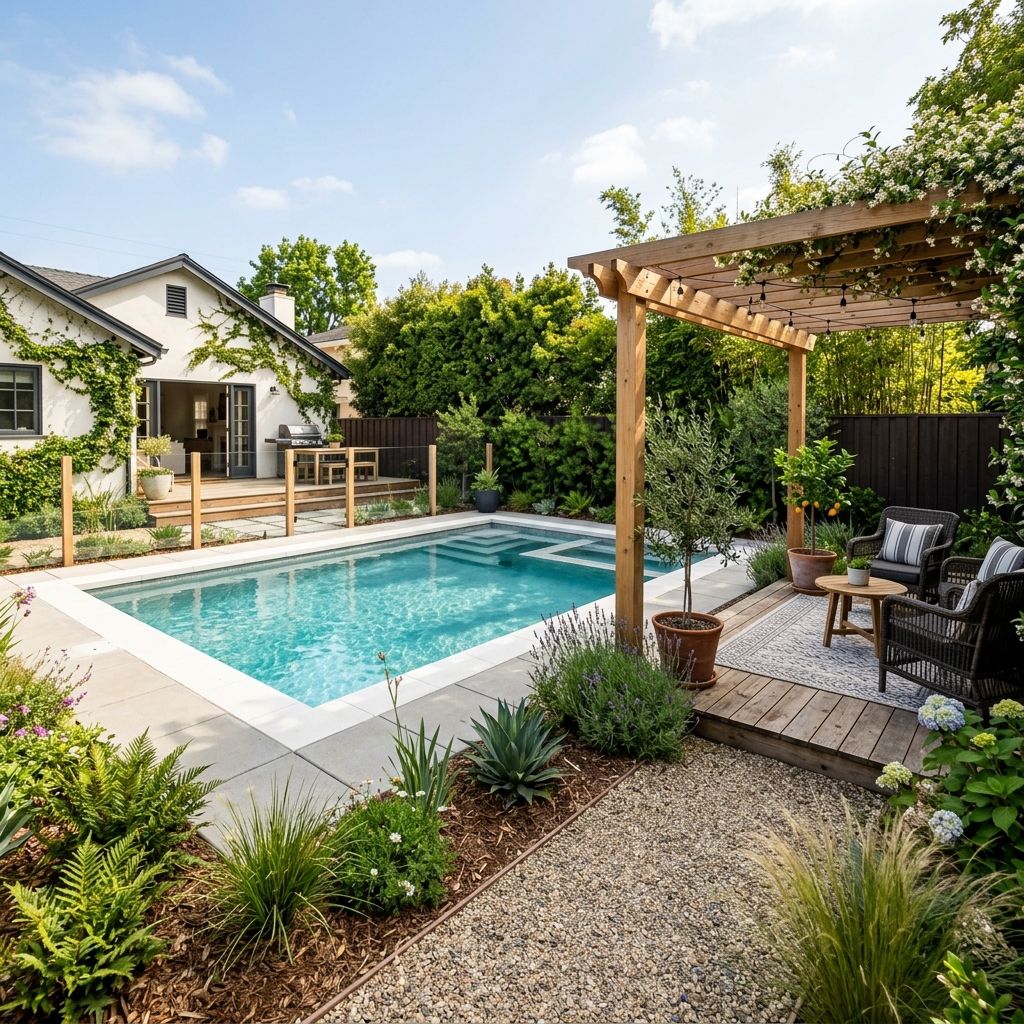 Backyard pool ideas on a budget