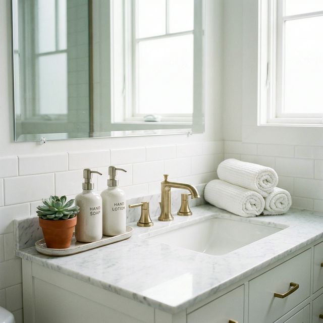 Bathroom vanity styling and organization (2026)