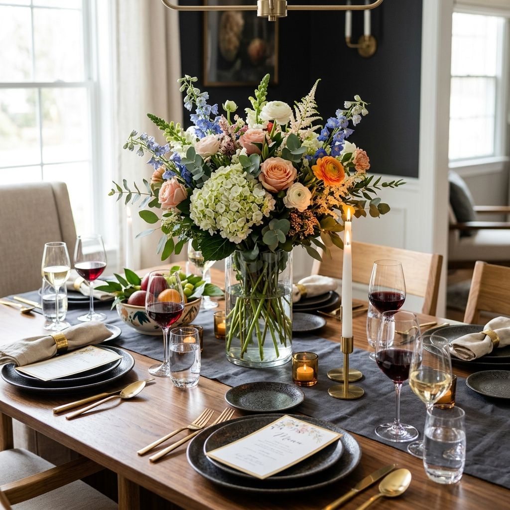 Dining table centerpiece ideas for every occasion and budget