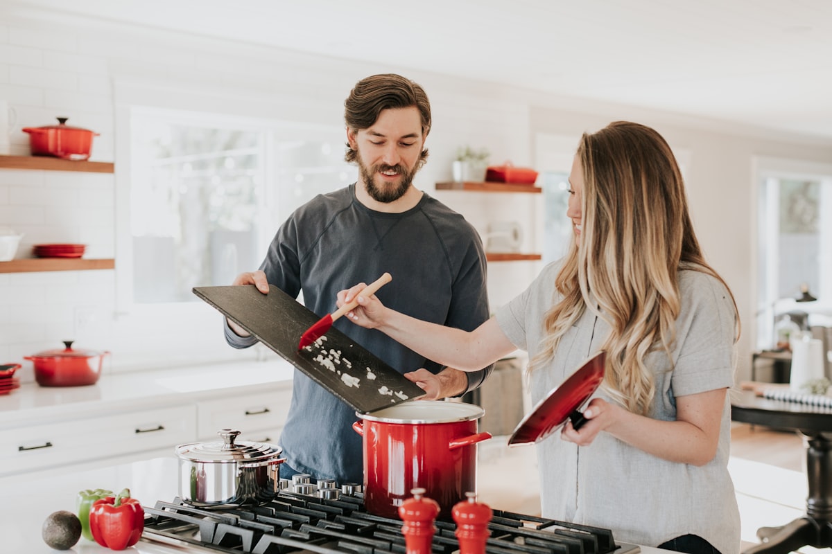 How to decorate above kitchen cabinets
