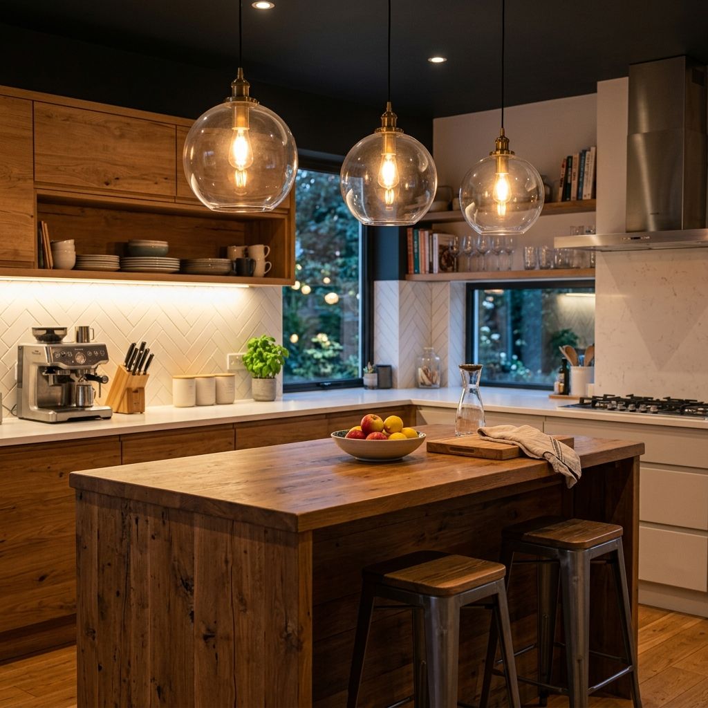 Kitchen lighting guide: task, ambient, and accent layers