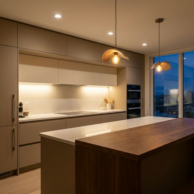 Kitchen lighting guide: task, ambient, and accent layers (2026)