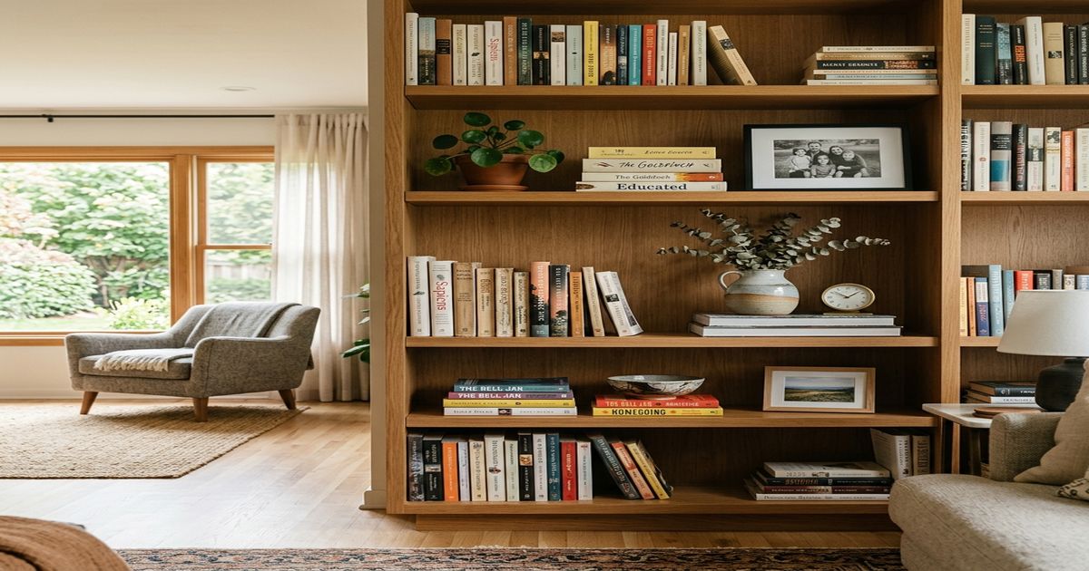 How to Style Shelves So They Look Intentional but Not Staged